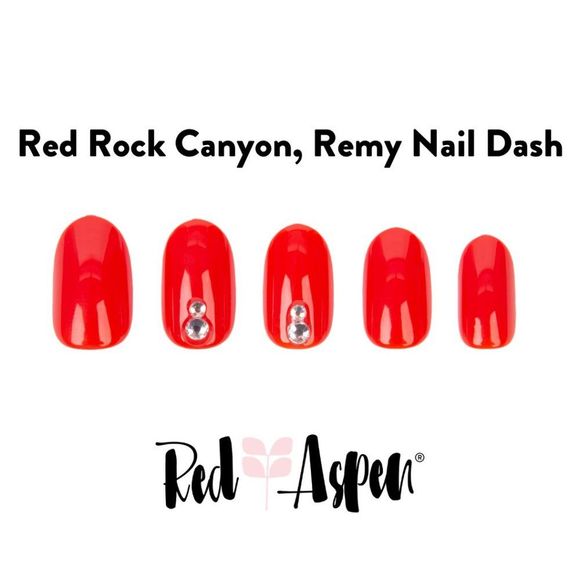 Red Aspen Nail Dashes - Red Rock Canyon, Remy - Picture 2 of 4
